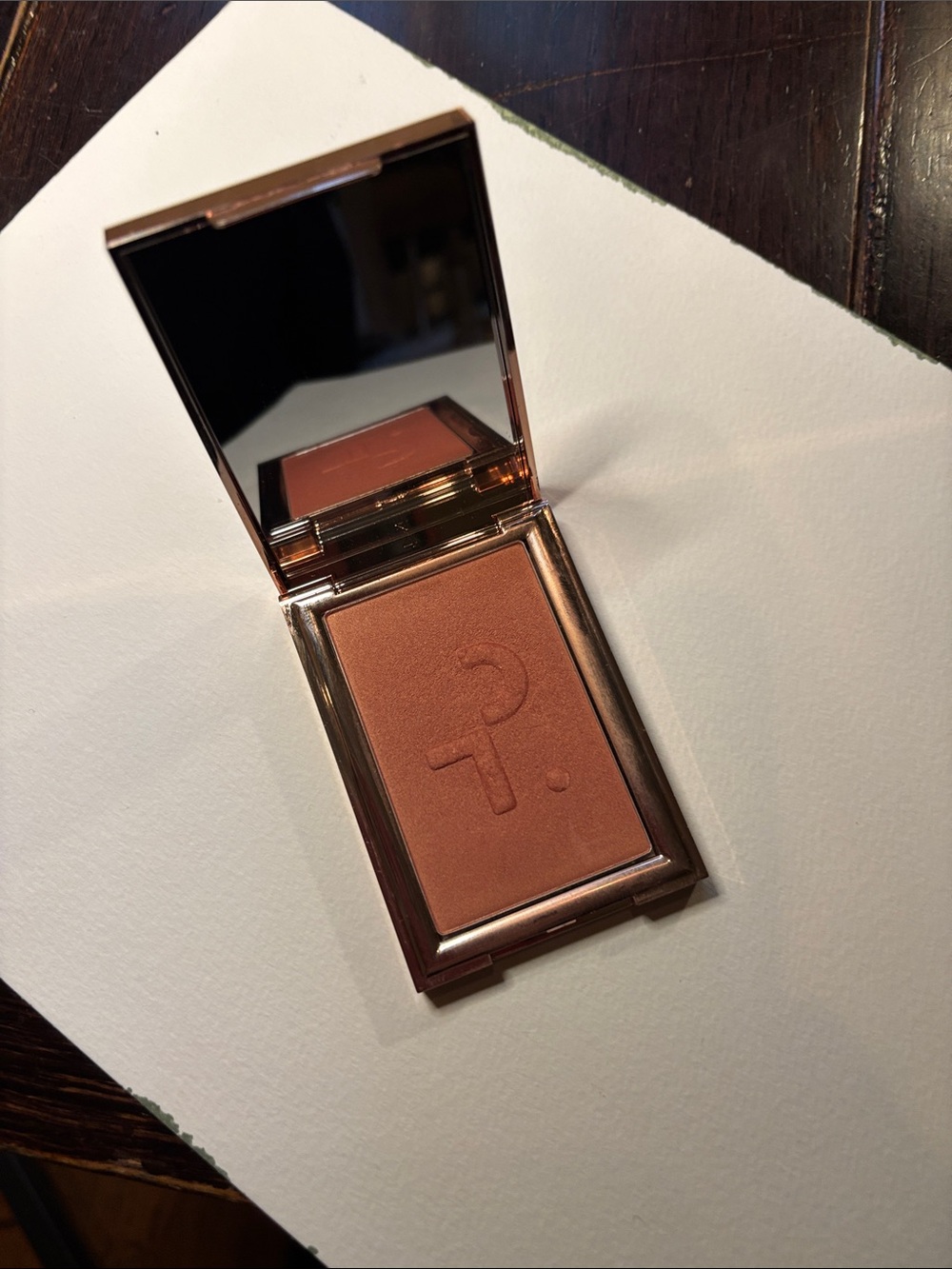Patrick Ta Velvet Blush Compact - Rose Gold
